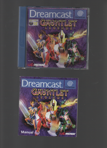 Rarissime !  GAUNTLET LEGENDS : Culte sur SEGA DREAMCAST. Etat NEUF Hormis Boite - Photo 1/3