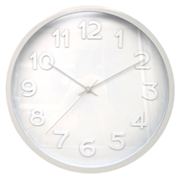 Klassische Quarz Uhr Wanduhr Ø30Cm Quarzuhr Wand Uhr KüChenuhr Zimmer Uhr Weiß