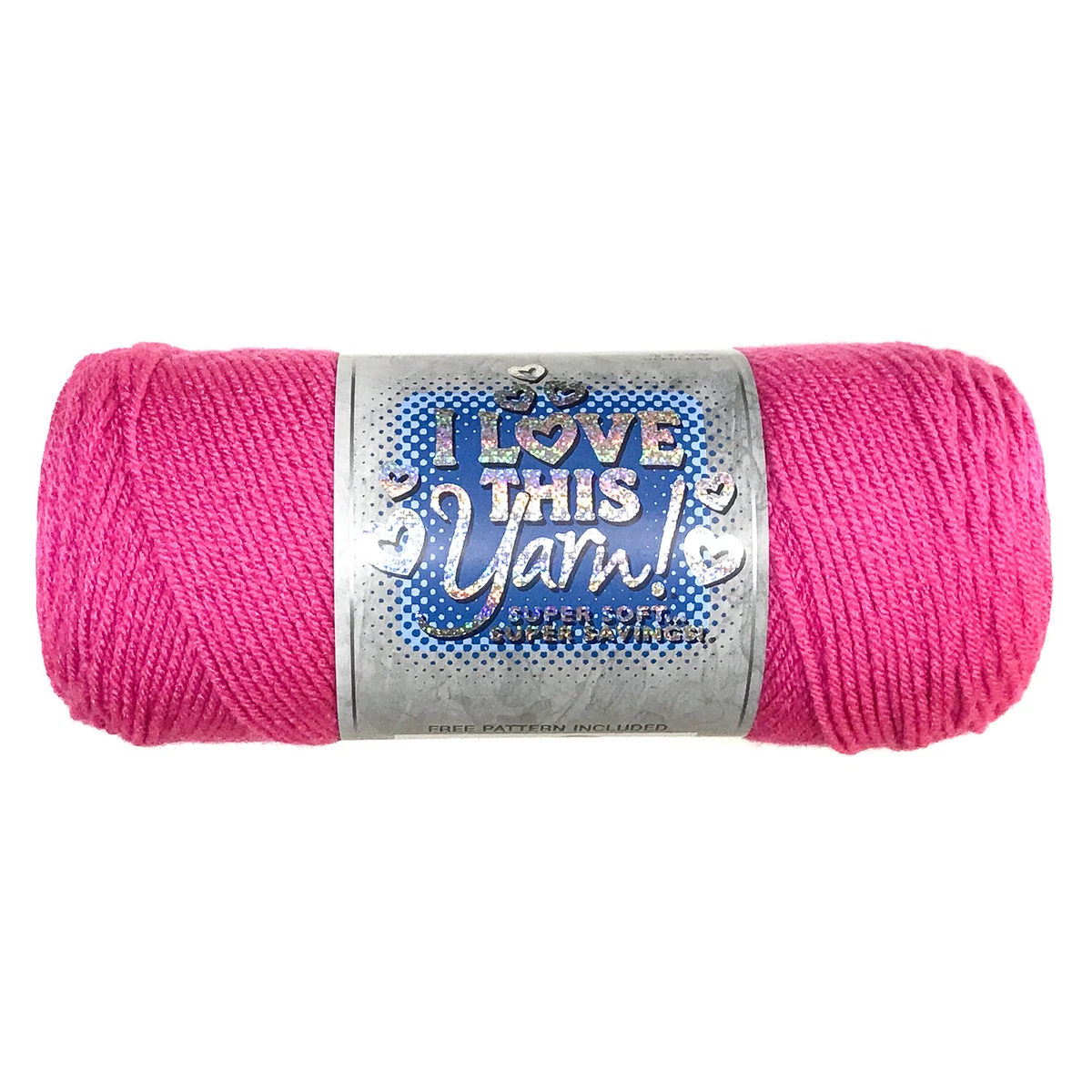 Hobby Lobby I Love This Yarn! Medium Acrylic - Soft Blue - 7oz Skein