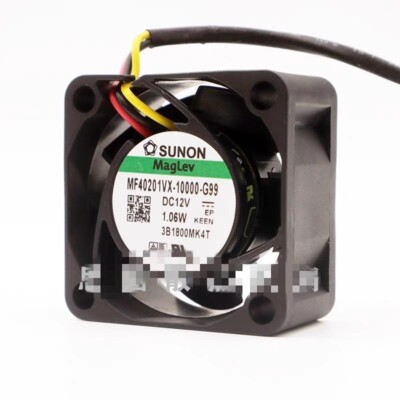 SUNON MF40201VX-10000-G99 4020 12V 1.06W 4CM Industrial Control Fan