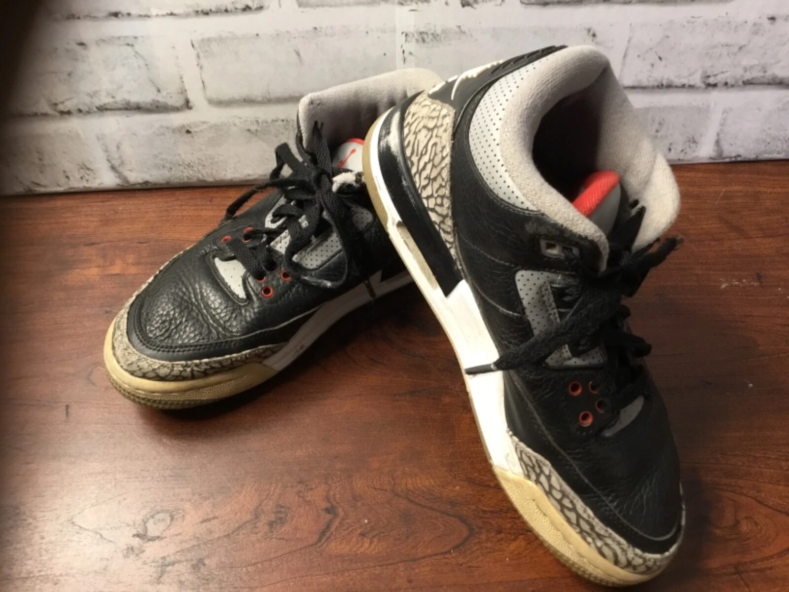 Nike Air Jordan Black Cement 2017 #854261 001 Youth taglia 6 5 Y