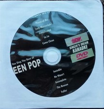 TEEN POP 1990'S DVD KARAOKE GREATEST HITS SINGER'S DREAM MULTIPLEX MUSIC