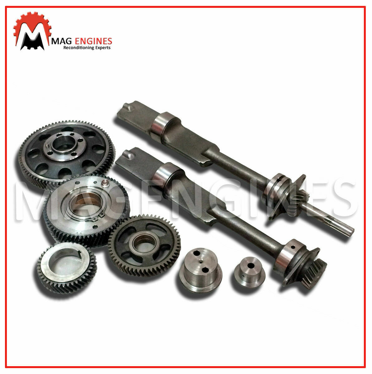 【MeCan】 TIMING SPROCKET GEAR & BALANCER SHAFT SET NISSAN ZD30 FOR