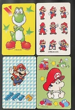 AN22 Swap Playing Cards 4 Japanese Nintendo Super Mario Bros Yoshi Anime