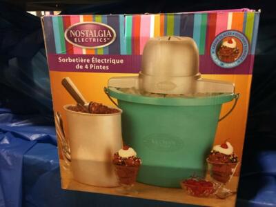 Ice Cream Maker...Nostalgia Electric ...Cool fun for the family...Model ICMP400