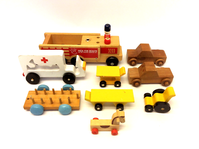 Holgate Toy Co Kane PA Milk Bill Blackwell Handcrafted Trucks Cars