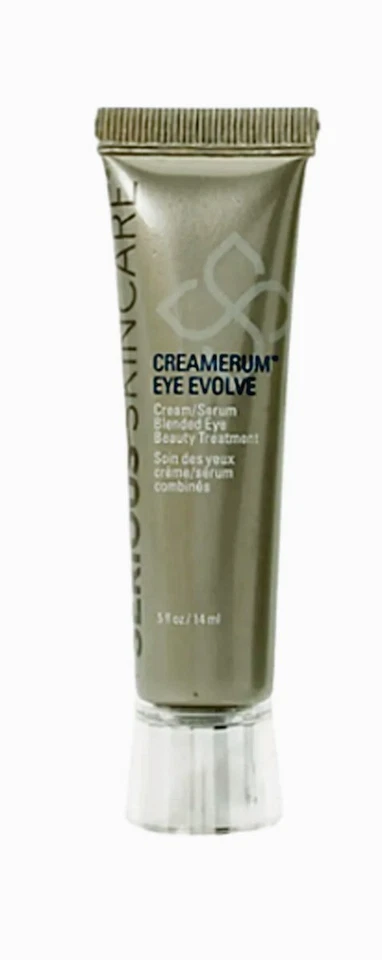 Crema para ojos Serious Skincare Eye CREAMERUM EVOLVE - Tratamiento mezclado de suero 0,5 oz Foto 2 de 4