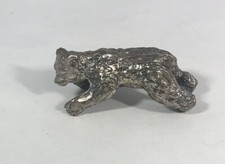 Figurine de collection 32g animal sterling 835 sculpture européenne en argent ourson