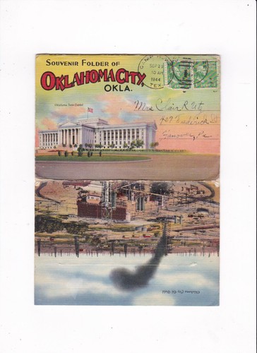 VTG. OKLAHOMA CITY, OKLA. SOUVENIR PHOTO PACK 20 VIEWS - 第 1/8 張圖片