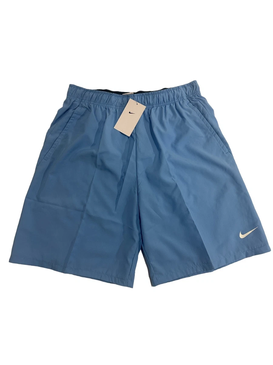 Nike Men's Flex Woven Pocket Shorts Light Blue & Black (AQ3495-448