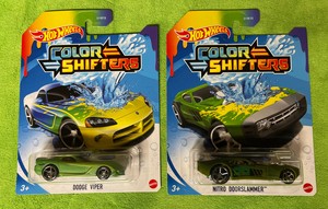 hot wheels color shifters dodge viper