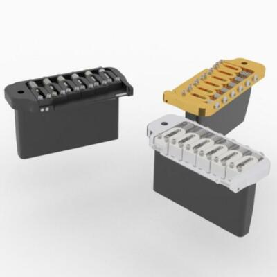 Hipshot US Contour Tremolo Gitarrenbrücke, 6 Saiten