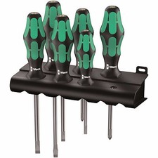 Wera 334/6 Kraftform Plus Lasertip Screwdrive...