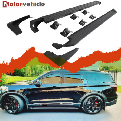 US Stock Side Step For Ford Explorer 2020-2026 Running Board Nerf Bar Protector