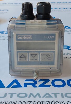 Bürkert Se35/8035 Ventil Solenoid Durchfluss Sender Burkert Gebraucht 00444006