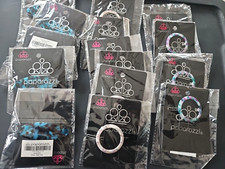 PAPARAZZI Acrylic Hair Clip Accessory Lot of 15 - Swirl Circle Trendy Frame Hype