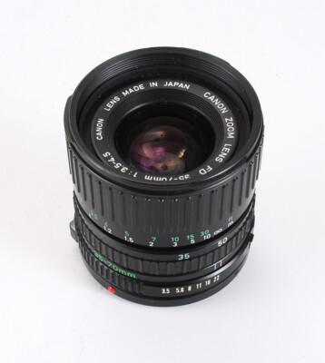 58さんです。 35-70MM 35-70/3.5-4.5 CANON FD-N (DUST, DEBRIS, LIGHT HAZE)/206946