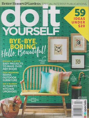 Do It Yourself Spring 2017 Bye-Bye Boring, Hello Beautiful 59 Ideas Under 20 Dol