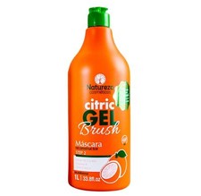 Citric Gel Progressive Brush Recontructor Hair Mask Vita C - Natureza Cosmetics