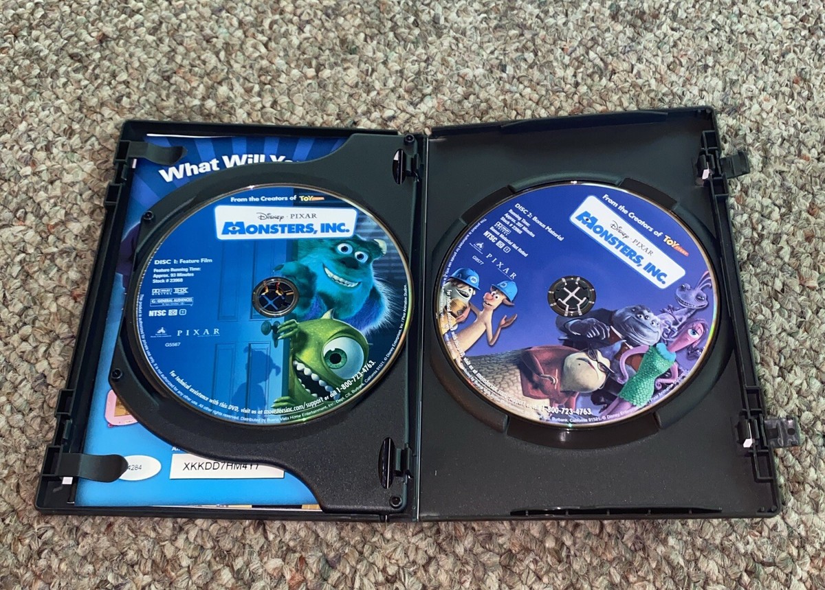 Monsters, Inc. (DVD, 2002, 2-Disc Set, Collectors Edition Monsters, Inc. (DVD, 2002, 2-Disc Set, Collectors Edition