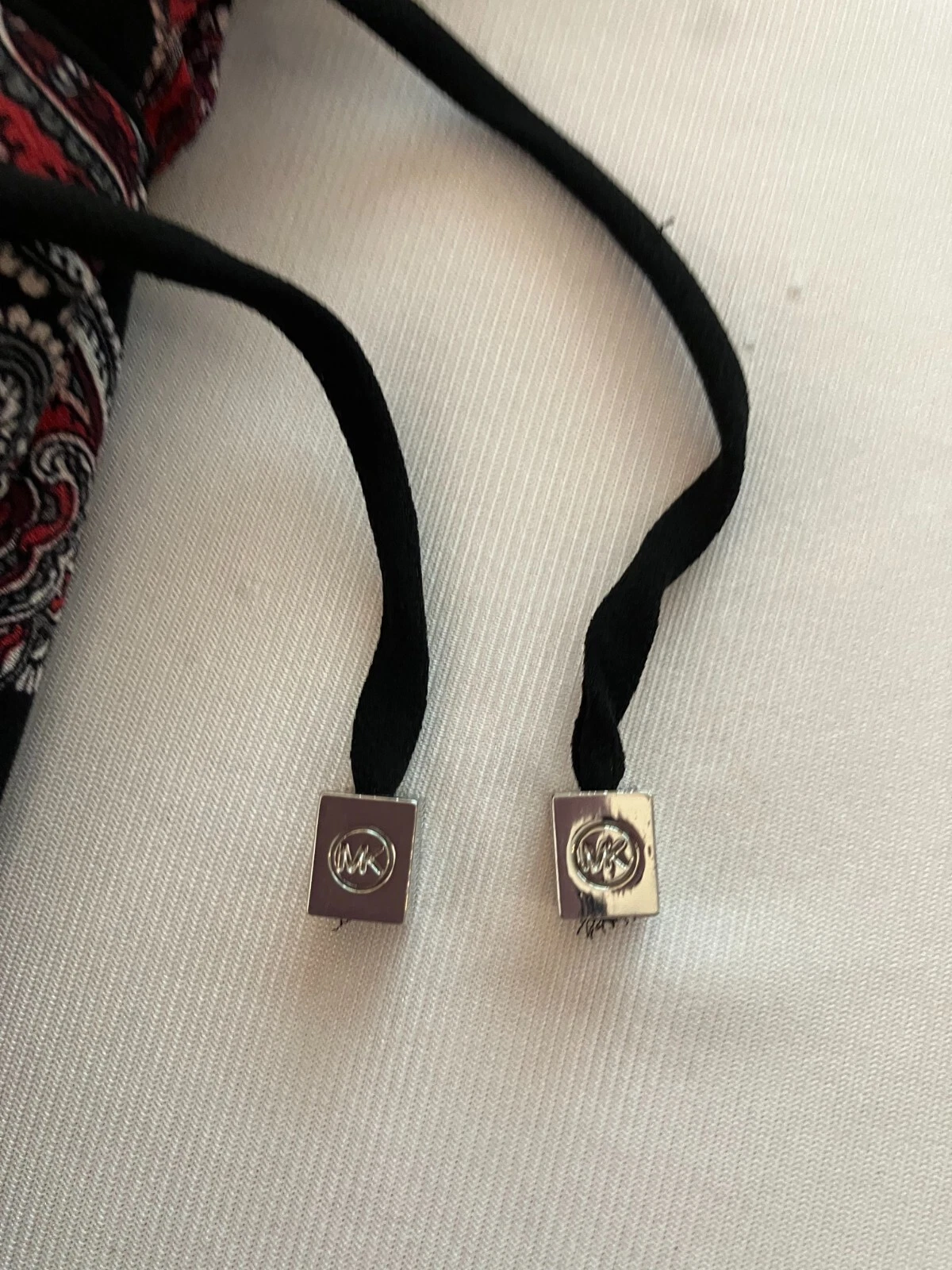 MICHAEL KORS Paisley Georgette Vestito Manica Lunga $225 Taglia 8 Bambola Corta NUOVO