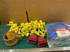 LOT - Uline S-13677BLU - AIR BRAKE LOCKS - TRUCK SEALS