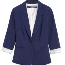 Nwt Kenzie Rebekah Stretch Crepe Blazer Size Small