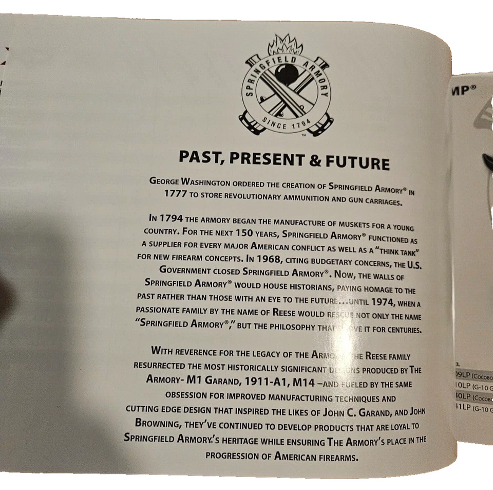 Springfield Armory 2013 Catalog - Image 3 of 4