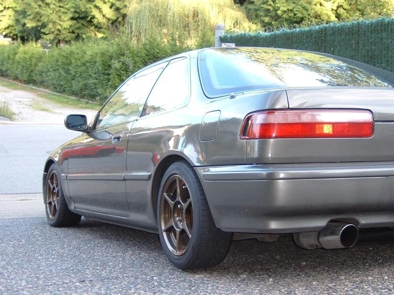 OEM USDM Acura Integra DA maletero interior trasero luz interior tapa L RL marrón Foto 3 de 4