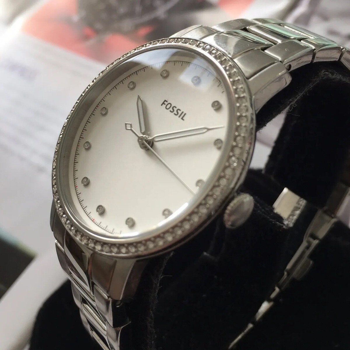Ladies Fossil designer watch NEELY ES4287 Quartz Silver Dial Ladies Fossil designer watch NEELY ES4287 Quartz Silver Dial