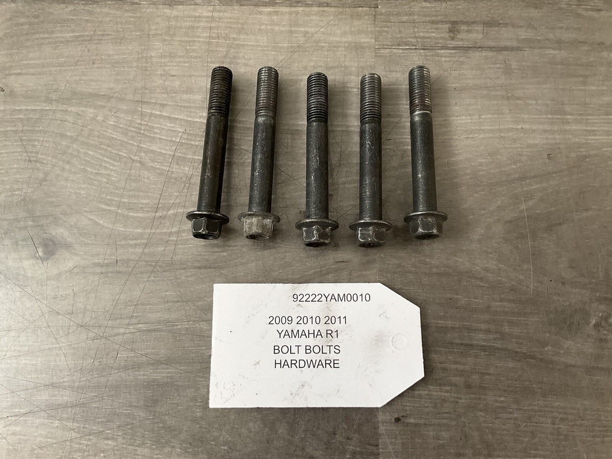 2009 2010 2011 YAMAHA R1 BOLT BOLTS HARDWARE E4 | eBay