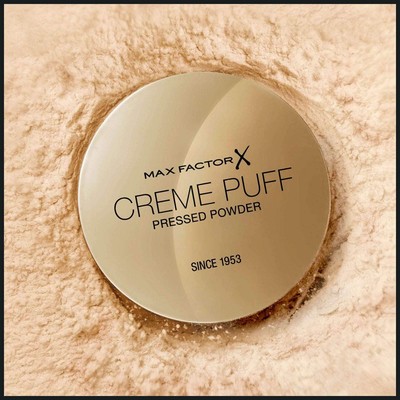 Max Factor Cream Puff Pressed Compact Powder, 21 g, 53 Tempting Touch