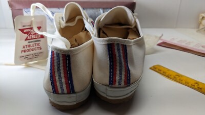 Vintage 50s 60s Randy Canvas Basketball Shoes Converse Style Size