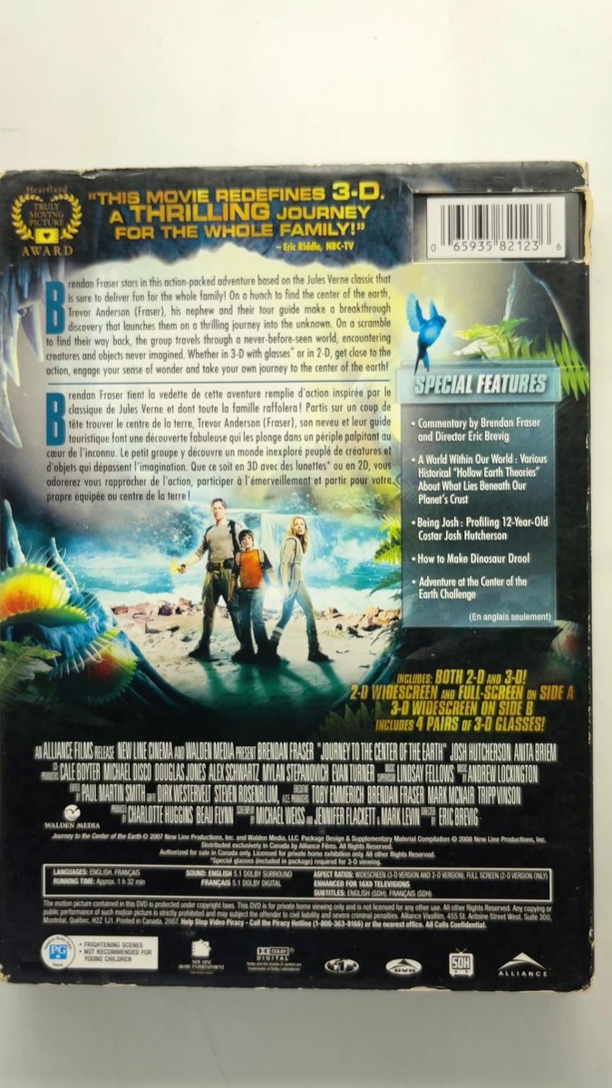 Journey to the Center of Earth (DVD, 2008) 794043123429 | eBay