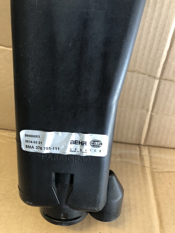 Bmw 3.0i Engine Coolant Reservoir OEM Behr 376755111 8MA376755-111 . - Image 2 of 4
