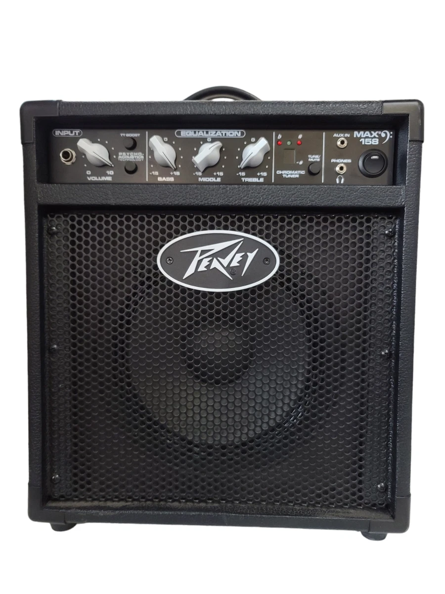 Peavey max 158 bass top amp 50 watt