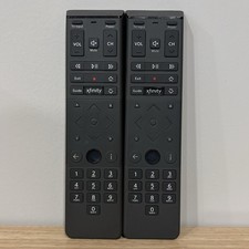 Comcast XFINITY XR15 V2-UQ TV Voice Backlit Remote Control Lot Of 2 - USED