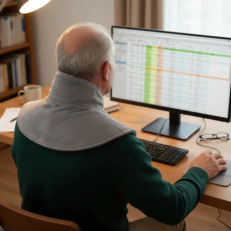 WARMLY™ Pro | massage heat pillow neck warmer neck heating pad heating blanket school - Image 2 of 4