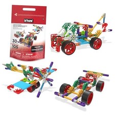 K'NEX Custom Cruisers 30 Model Set with Storage Bag - STEM Building Kit, Kid