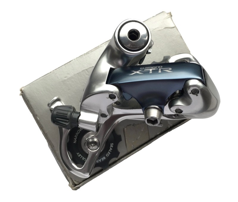 Shimano XTR RD-M910 Rear Derailleur Mid Cage 8 Speed Vintage Mountain Bike - NOS