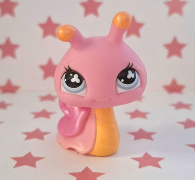 Littlest Pet Shop LPS #796 Baby Snail Pink Schnecke Hasbro Authentic