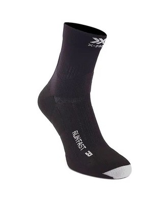 X-Bionic X-Socks Run Fast 4.0 Laufsocke, Opal Black/Arctic White