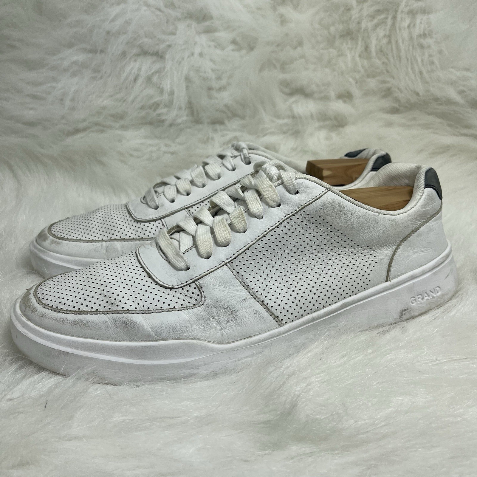 Cole Haan Men's Size 9.5M Grand Crosscourt Performance Shoes White