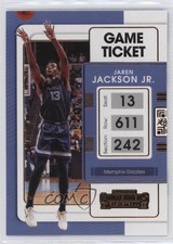 2021-22 Panini Contenders Game Ticket Bronze Jaren Jackson Jr #13 11gl
