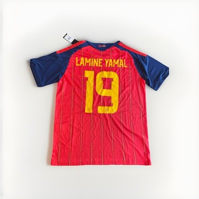 Spain Lamine Yamal #19 jersey World Cup 2026 size medium | eBay