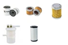Filter Kit Fits DAEWOO SOLAR 15 PLUS Air Oil Fuel w/Mitsubishi L3E Eng. YR2004-