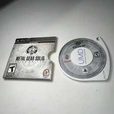 Metal Gear Solid: Peace Walker (2010) PSP UMD ONLY WHITE LABEL + NFR Case