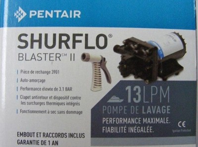Shurflo Blaster Washdown Water Pump 3.5 GPM 45PSI 12V Marine 4238-121-E07