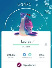    Gigantamax Lapras Trade   - Pokémon Go