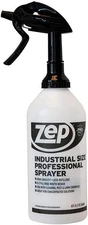 Zep Industrial Sprayer Bottle - 48 Ounces C32810 - Up to 30 Foot Spray, Adjustab